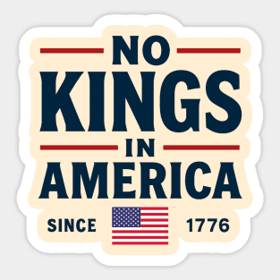 No-Kings-In-America Sticker